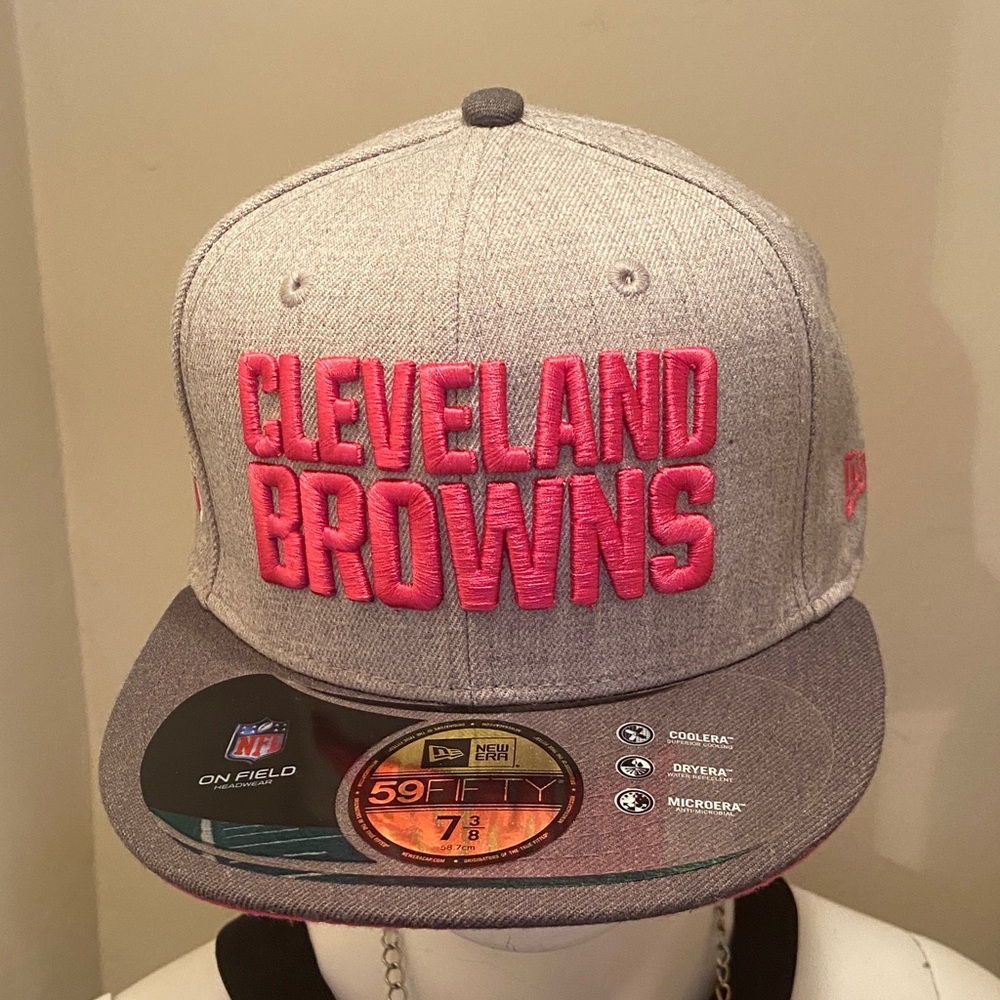 Cleveland Browns Breast Cancer Awareness Ball Cap